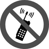 знак запрещается пользоваться мобильным телефоном