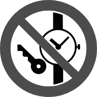 знак запрещается иметь металлические предметы